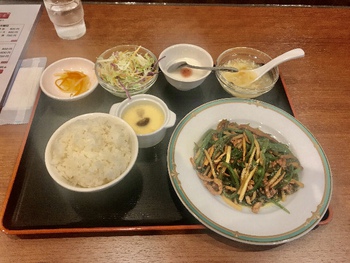 店名通りのランチ
