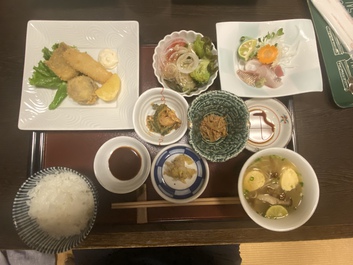ゆったりランチしました