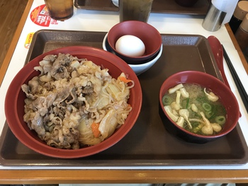 すき家リベンジしました