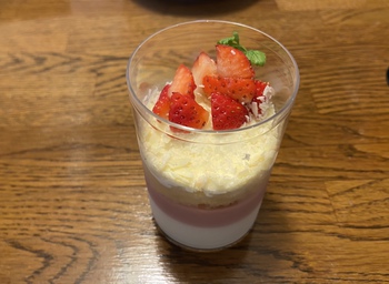 苺の誘惑に負けて