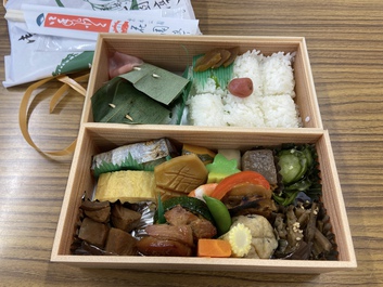 還暦オーバーには嬉しい弁当