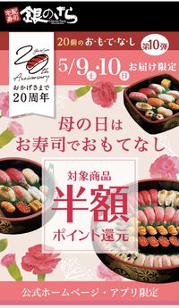 半額ポイントはお得