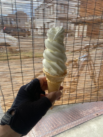 ソフトクリームの顔