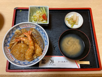 とっておき老舗の天丼