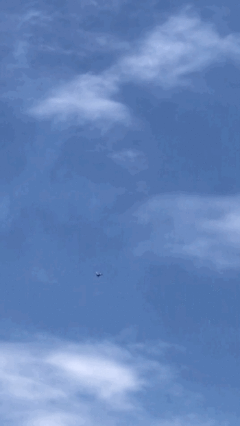 今日のエアーショー  動画