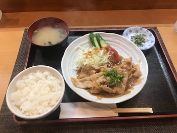 普通にランチ
