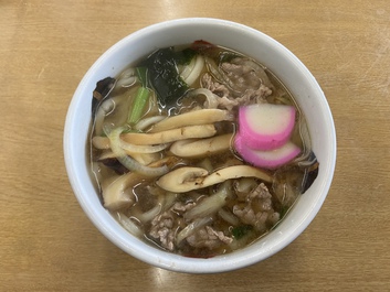 喜びの酒ならぬうどんです
