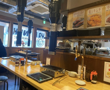 誘われる店構えにのまれる