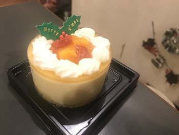MJのクリスマスケーキ