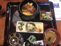 話題 多い 鴨料理 銀波亭でランチ