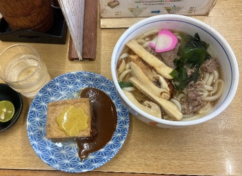久しぶりのまったけうどん