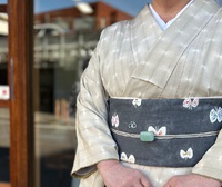 5月初旬のお客様きものスナップ①
