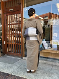 ４月下旬のお客様きものスナップ①
