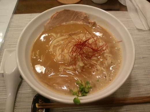 【わりと新店】分家丿貫　アジ煮干しそば