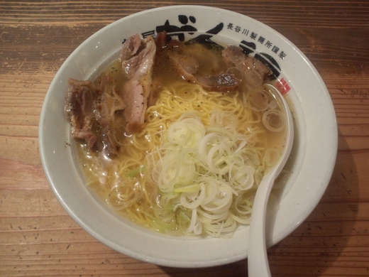 がんてつ 鶏そばチャーシュー おや