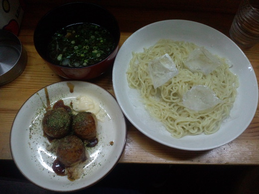 マークン つけめん(たこやきつき)