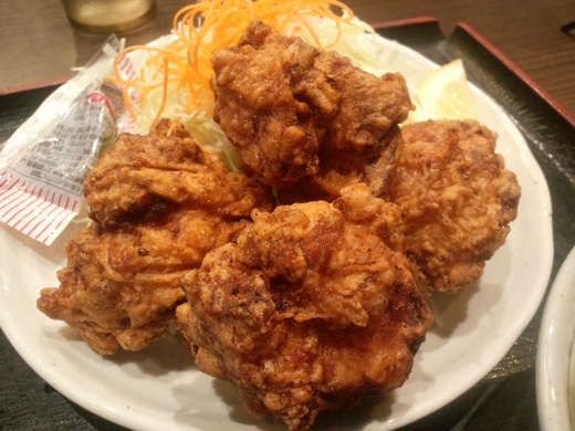 田子作 唐揚げ定食 丸亀おいしい広場