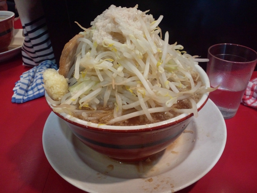 ダントツ兵庫町　ラーメン小全マシ