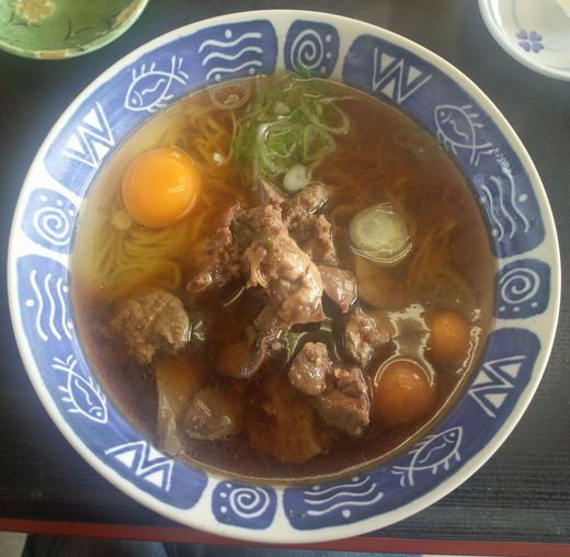 川内屋 もつラーメン