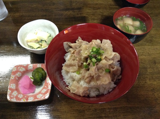じゅ庵　本日のランチ　志度