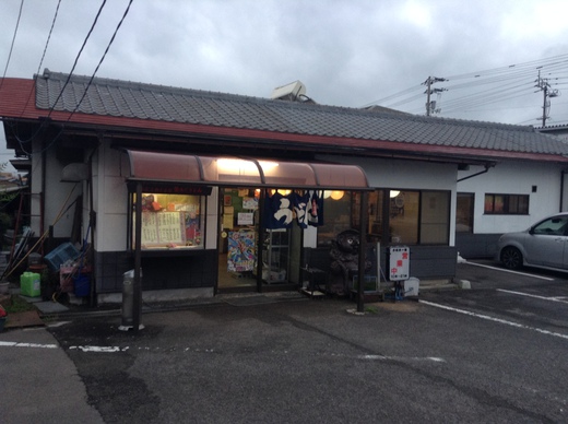 さぬいち　かしわうどん(中華麺)