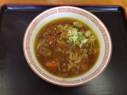 川内屋　冷やし中華　印度麺　三木町