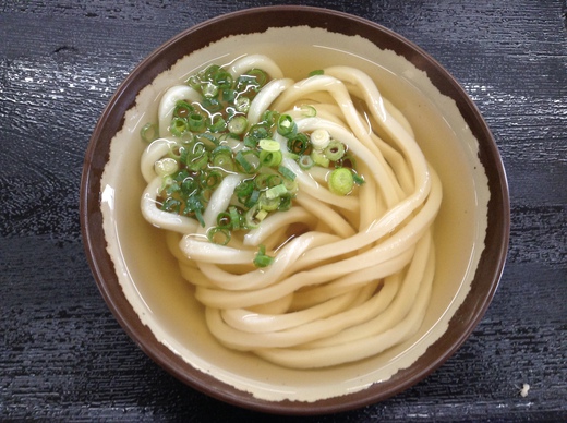 駅前うどん　ひやかけ　牟礼