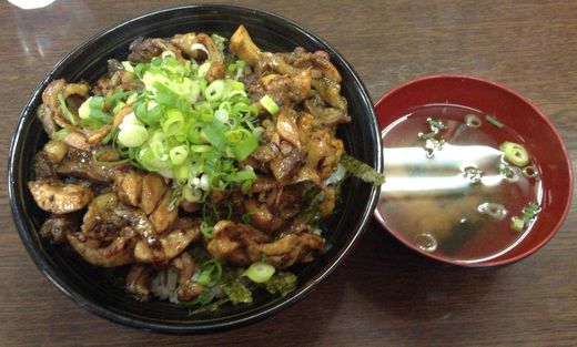 かしわの武内　ミックス丼　高松