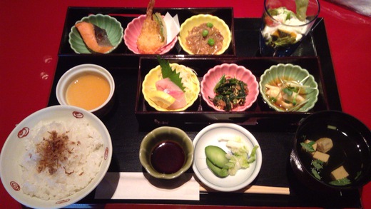 河ふじ　日替わりミニ会席ランチ　高松