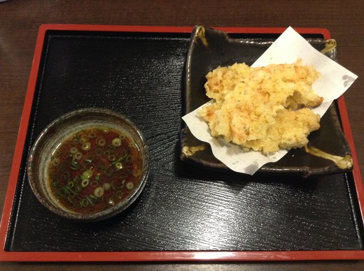 釜からどん　親ひなつけうどん＋ささみ天　高松