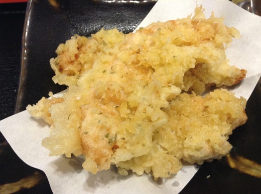 釜からどん　親ひなつけうどん＋ささみ天　高松