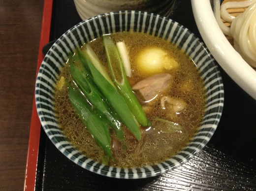 釜からどん　親ひなつけうどん＋ささみ天　高松