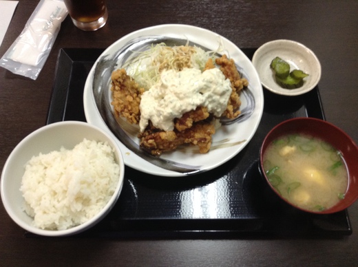 鶏日和　唐揚げ南蛮定食　高松