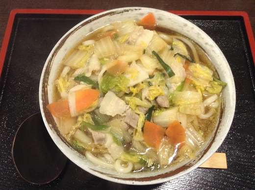 【冬メニュー】釜からどん　とん菜うどん　高松