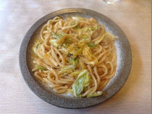 さぬき一番一宮店　ホルモンうどん　背脂ラーメン