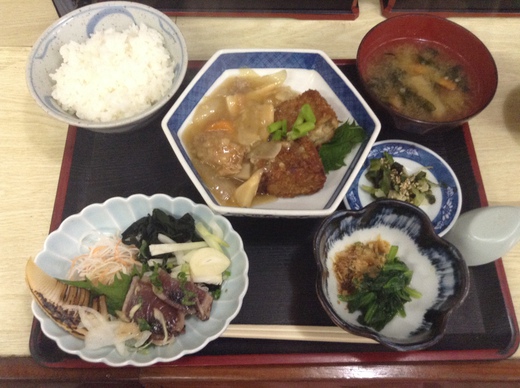 川昇　本日の定食　高松市内町