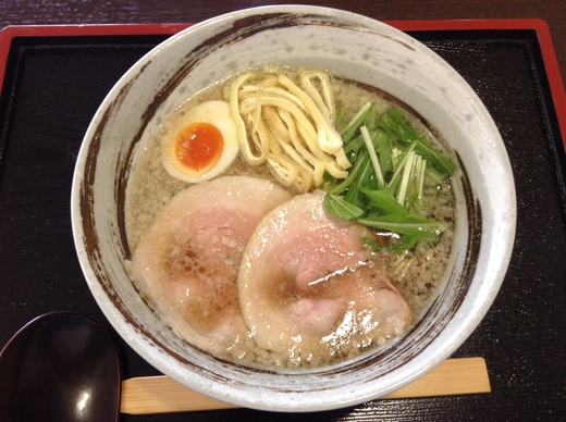 釜からどん　背あぶら醤油中華そば　高松市香川町