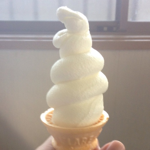 扇町喫茶　ソフトクリーム
