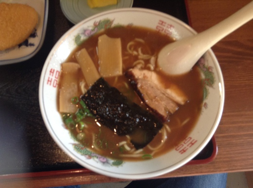 【わりと新店？】ラーメン馬腰　ラーメン定食　牟礼