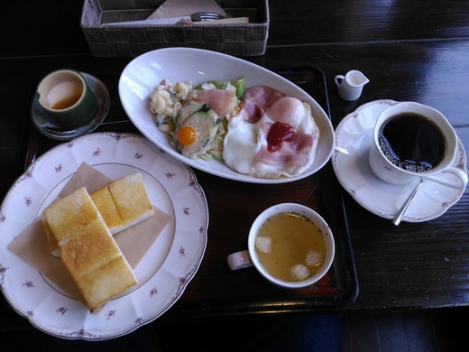 逸珈琲　モーニング　高松市林町