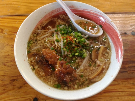 麺屋空　ソーキ麺　高松