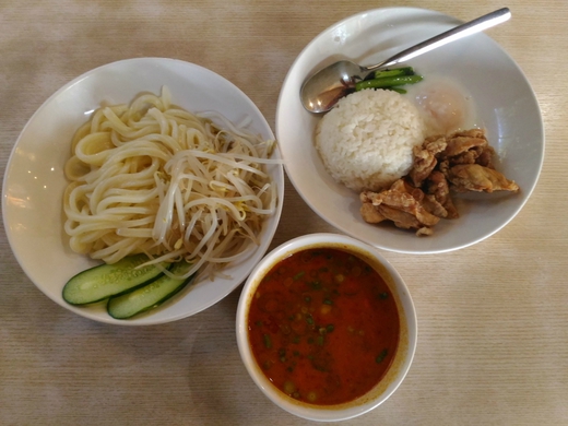 さぬき一番一宮店　ざるカレー＋あとめし