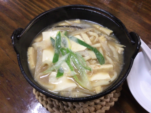 いこい食堂　どじょううどん　さぬき市