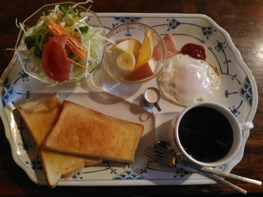 喫茶ナポレオン　モーニング　高松市塩上町