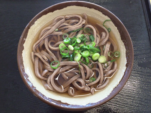 セルフうどんとんぼ　かけそば