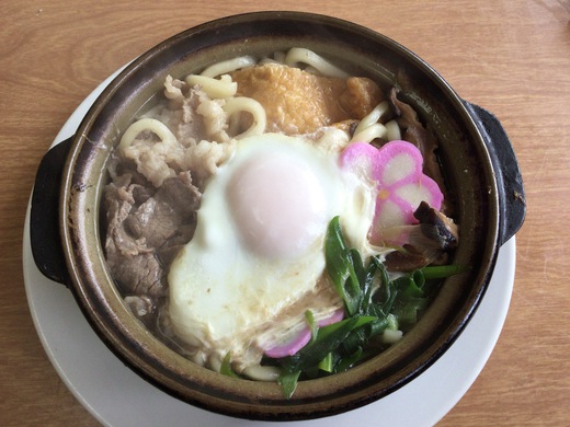 寿食堂　鍋焼きうどん＋おかず　東かがわ市