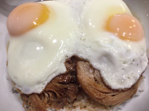 田子作　今治風焼豚玉子飯（日替わり）　丸亀
