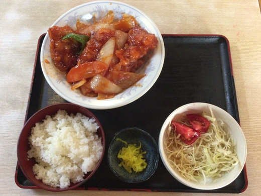 さぬき一番一宮店　酢鳥定食