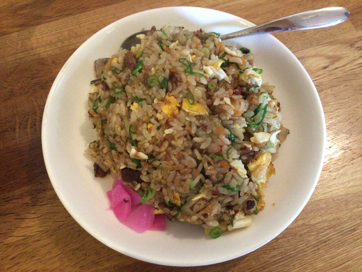 富家　中華そば＋焼き飯　多度津