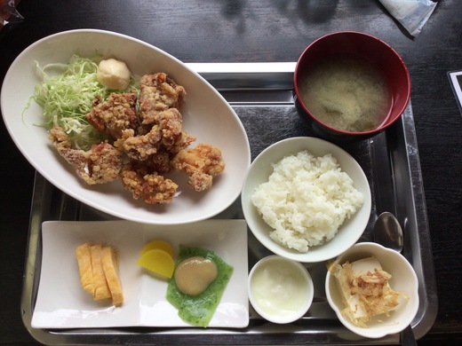【新店】絆食堂　唐揚げ定食　坂出